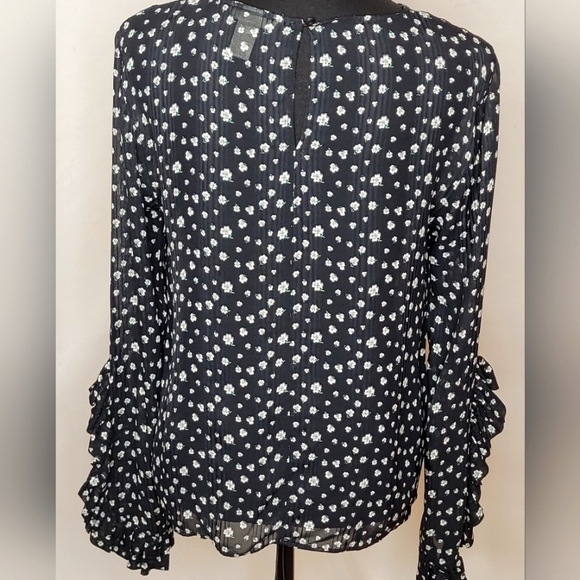 H&M Floral Top - Size 6 - Picture 5 of 7